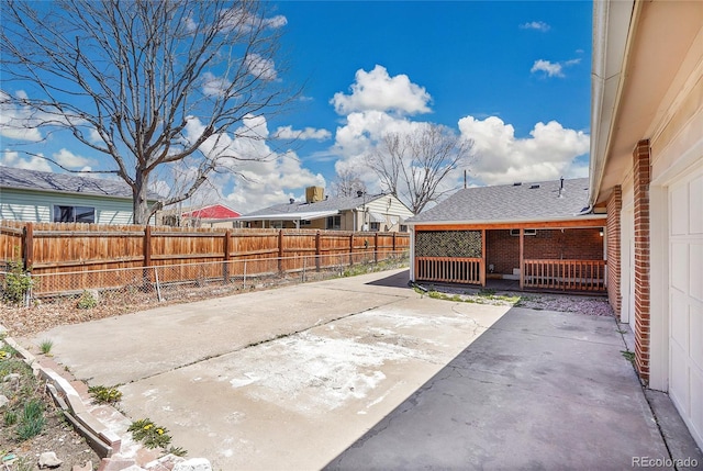 7819 Tejon St, Denver, CO 80221 - fenced backyard featuring a patio area