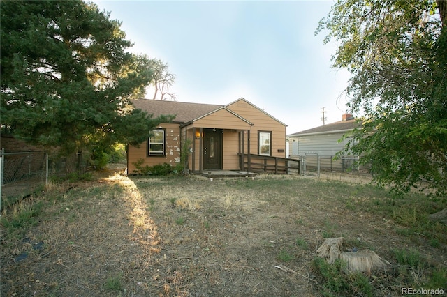 7261 Magnolia St, Commerce City, CO 80022 - rear view of house with fence