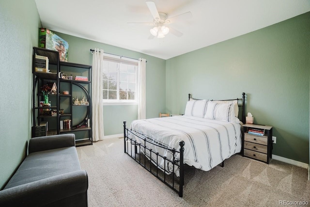 15389 E 99th Way, Commerce City, CO 80022 - carpeted bedroom featuring baseboards and a ceiling fan