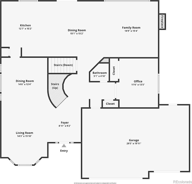 15962 W 70th Dr, Arvada, CO 80007 - view of floor plan / room layout