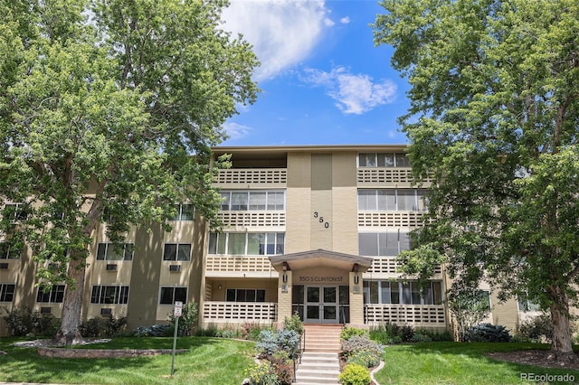 350 S Clinton St Unit 2A, Denver, CO 80247 - view of building exterior with stairway