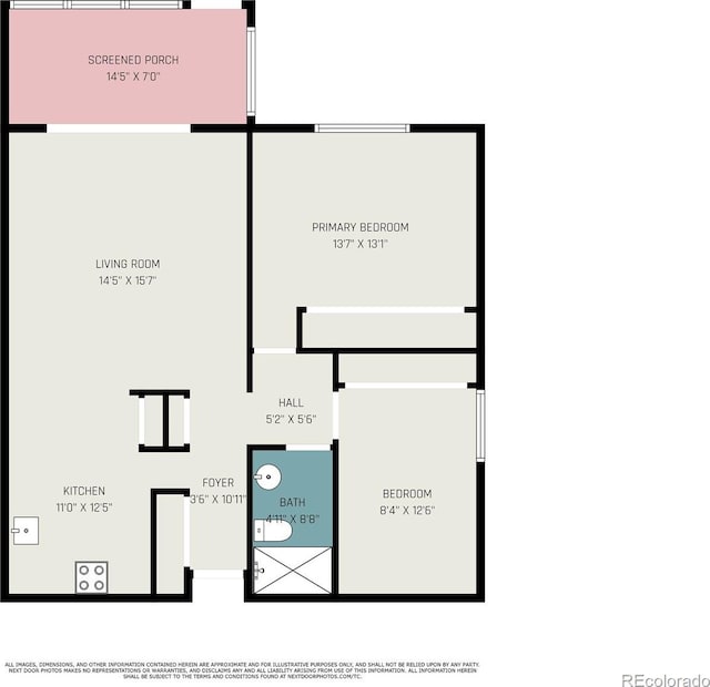 350 S Clinton St Unit 2A, Denver, CO 80247 - view of property floor plan