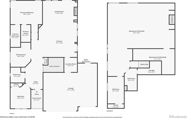 3748 Starry Night Loop, Castle Rock, CO 80109