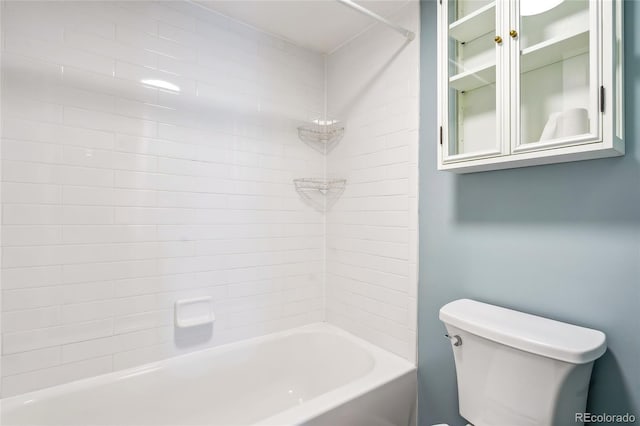 1255 N Ogden St Unit 305, Denver, CO 80218 - bathroom featuring toilet and shower / washtub combination