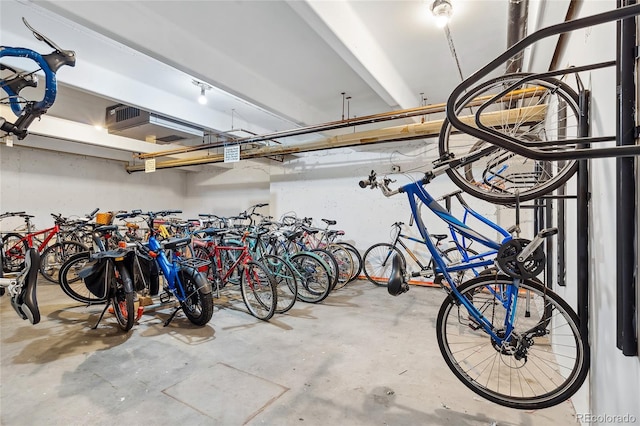 1255 N Ogden St Unit 305, Denver, CO 80218 - garage with bike storage
