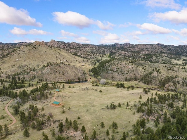 view of mountain feature