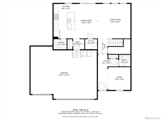 353 Raven Ln, Johnstown, CO 80534 - home floor plan