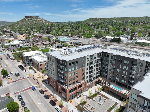 20 Wilcox St Unit 517, Castle Rock, CO 80104 - aerial view of a mountain backdrop