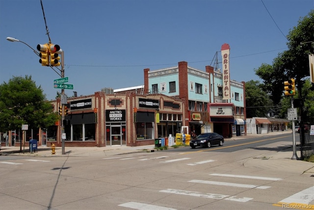 view of commercial property