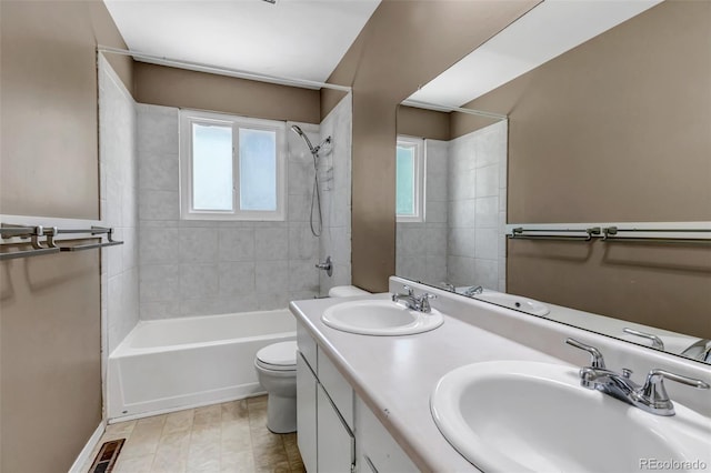 8696 E Easter Ave, Centennial, CO 80112 - bathroom with  shower combination and double vanity