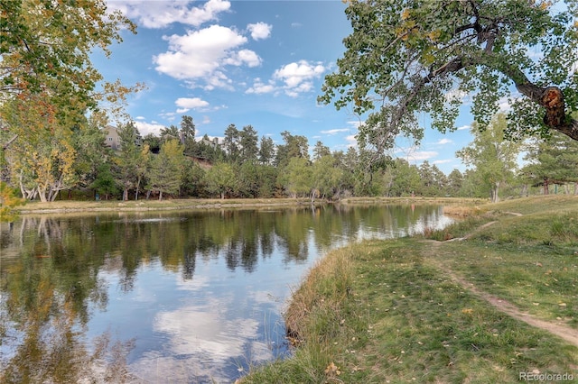 property view of water