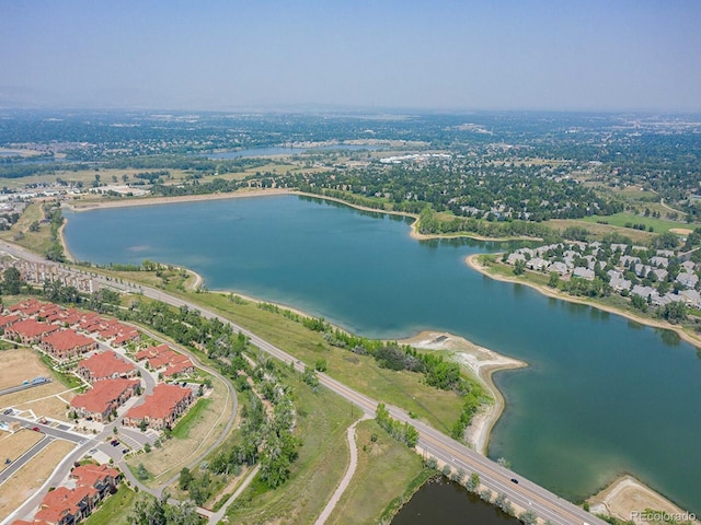 7781 S Curtice Dr Unit D, Littleton, CO 80120 - drone / aerial view of a nearby body of water