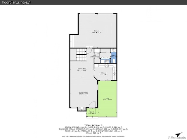 7781 S Curtice Dr Unit D, Littleton, CO 80120 - view of home floor plan