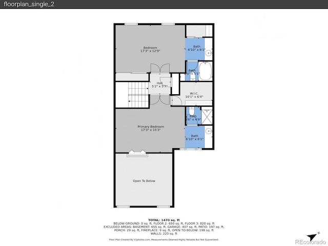 7781 S Curtice Dr Unit D, Littleton, CO 80120 - view of property floor plan