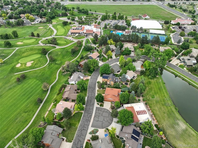 11621 Shoshone Way, Denver, CO 80234 - aerial view of property and surrounding area with a large body of water and nearby suburban area