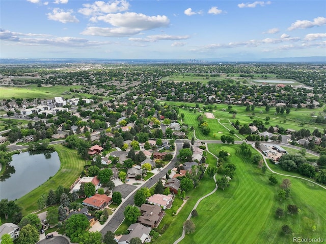 11621 Shoshone Way, Denver, CO 80234 - aerial perspective of suburban area with a large body of water and a golf course
