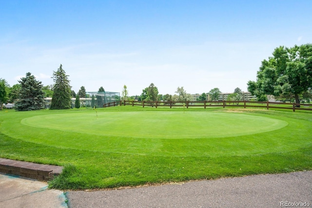 350 S Clinton St Unit 8C, Denver, CO 80247 - view of community with a putting green and view of golf course