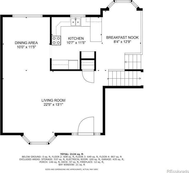 2013 S Holland St, Lakewood, CO 80227 - floor plan