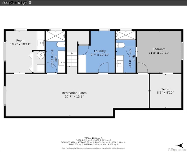 6526 S Elmwood St, Littleton, CO 80120 - home floor plan