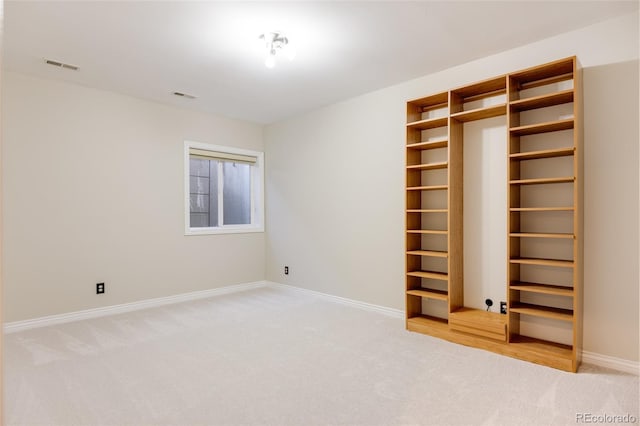 unfurnished bedroom with a closet and carpet flooring