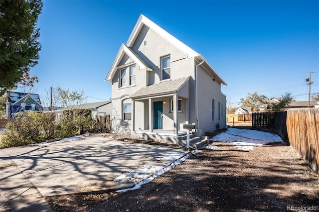 view of back of house