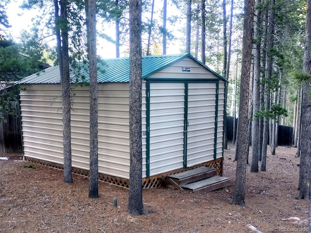 9274 Sandy Ln, Conifer, CO 80433 - view of shed