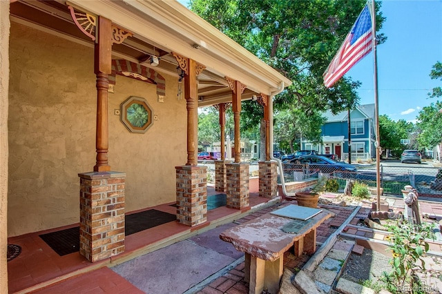 view of patio