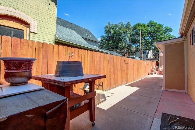 view of patio