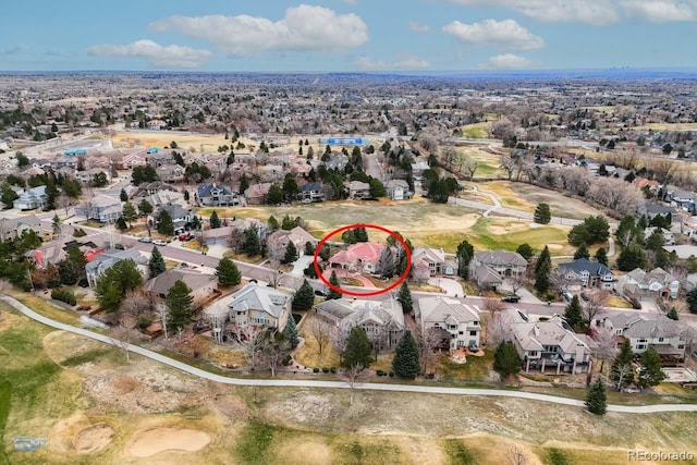 7022 Secrest Ct, Arvada, CO 80007 - aerial view with a residential view