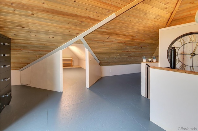 114 N 7th St, Colorado Springs, CO 80905 - additional living space with vaulted ceiling and wooden ceiling