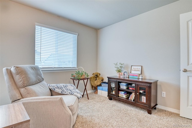 12718 Windingwalk Dr, Peyton, CO 80831 - sitting room with carpet and baseboards