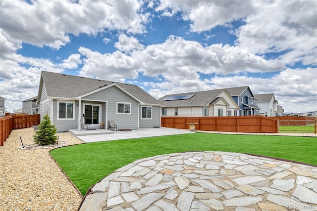 12718 Windingwalk Dr, Peyton, CO 80831 - back of house featuring a patio