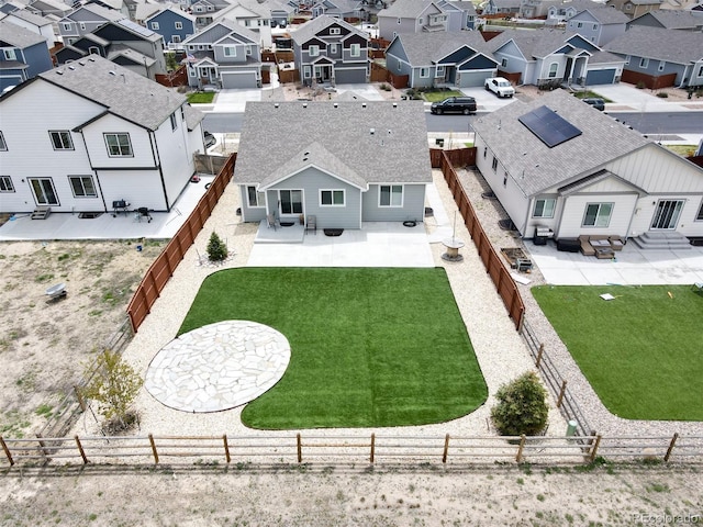 12718 Windingwalk Dr, Peyton, CO 80831 - aerial perspective of suburban area