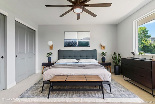 4740 W 108th Pl, Westminster, CO 80031 - bedroom featuring baseboards and ceiling fan