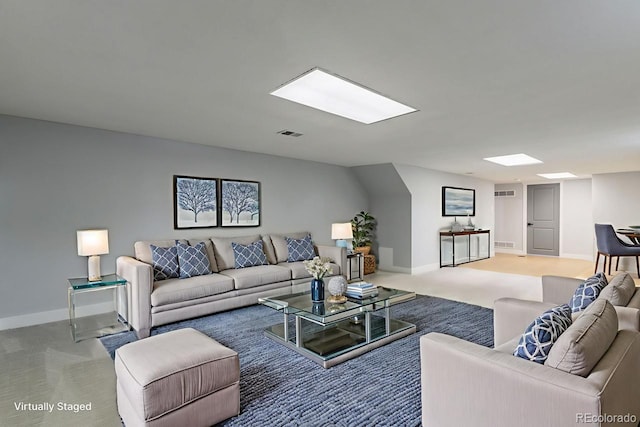 4740 W 108th Pl, Westminster, CO 80031 - living area featuring carpet floors and baseboards