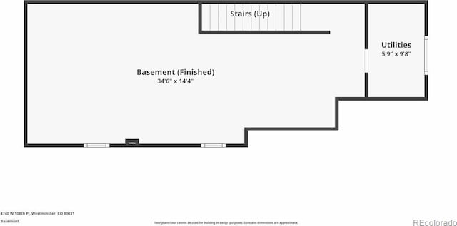 4740 W 108th Pl, Westminster, CO 80031 - view of room layout