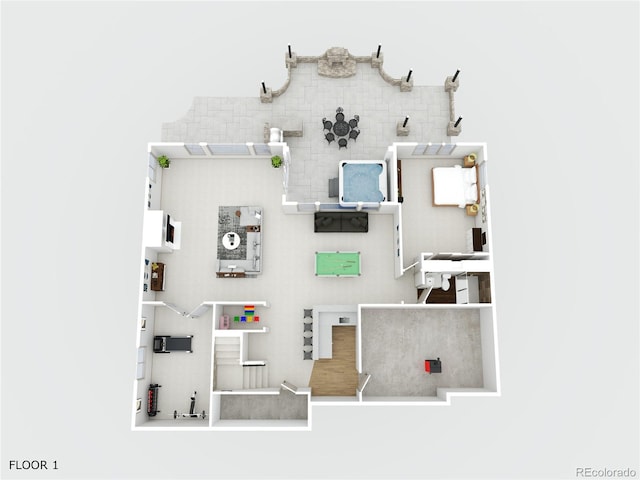 15252 W Warren Dr, Lakewood, CO 80228 - view of layout