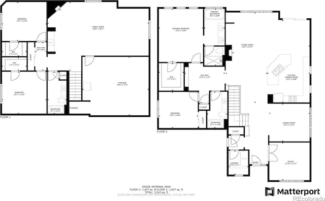 11556 W Cooper Pl, Littleton, CO 80127 - view of home floor plan