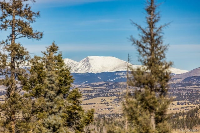 view of mountain feature