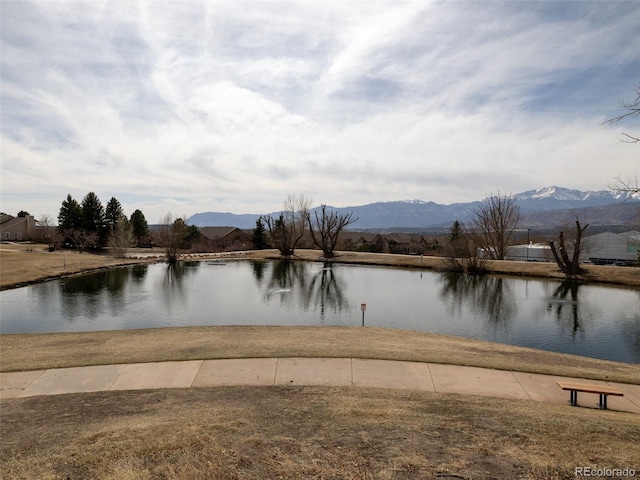 property view of water