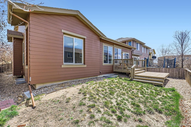 10117 Waco St, Commerce City, CO 80022 - back of property featuring a deck