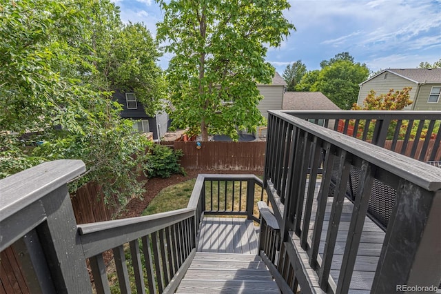 2634 E 132nd Ave, Thornton, CO 80241 - wooden deck featuring a fenced backyard