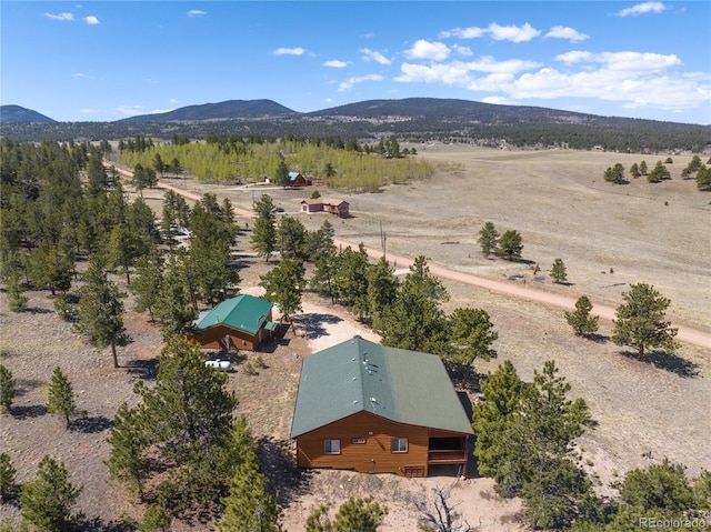 1948 Wagon Wheel Rd, Hartsel, CO 80449 - overview of rural landscape with mountains