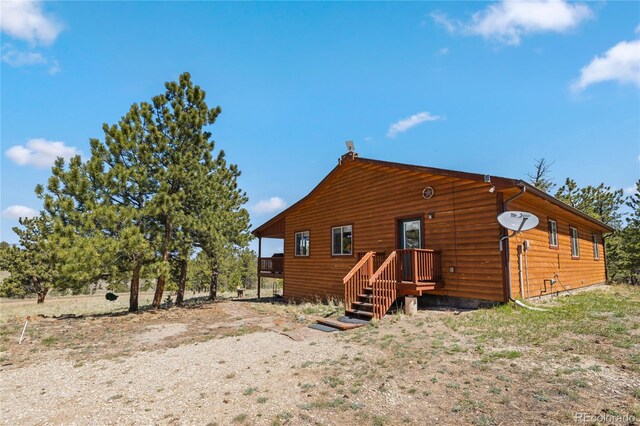 1948 Wagon Wheel Rd, Hartsel, CO 80449 - back of house