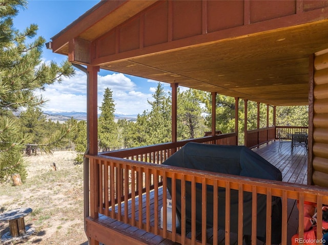 1948 Wagon Wheel Rd, Hartsel, CO 80449 - view of deck