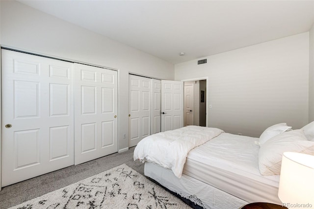 5439 S Dover St Unit 101, Littleton, CO 80123 - bedroom with carpet and two closets