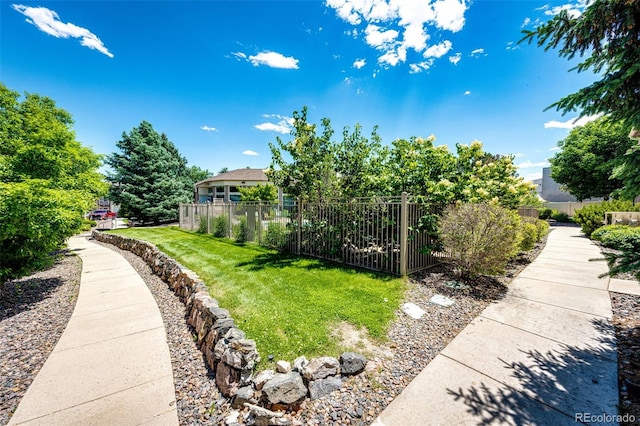 5439 S Dover St Unit 101, Littleton, CO 80123 - view of yard