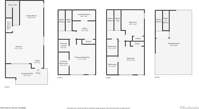 1250 Yates St, Denver, CO 80204 - view of room layout