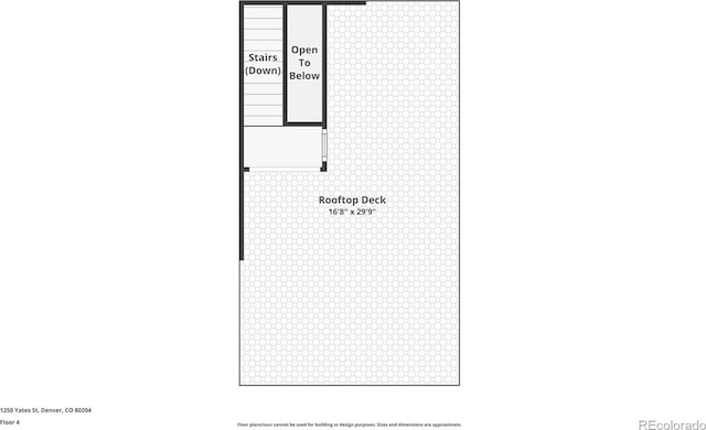 1250 Yates St, Denver, CO 80204 - view of room layout