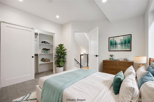 1735 Lowell Blvd, Denver, CO 80204 - carpeted bedroom featuring recessed lighting